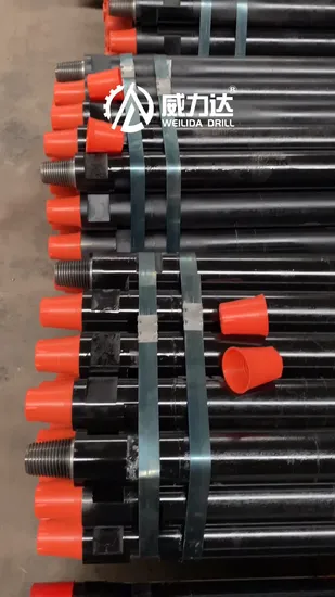 API 5dp Standard 2 3/8'' 3 1/2'' Flachbohrrohr/DTH-Brunnenbohrstange