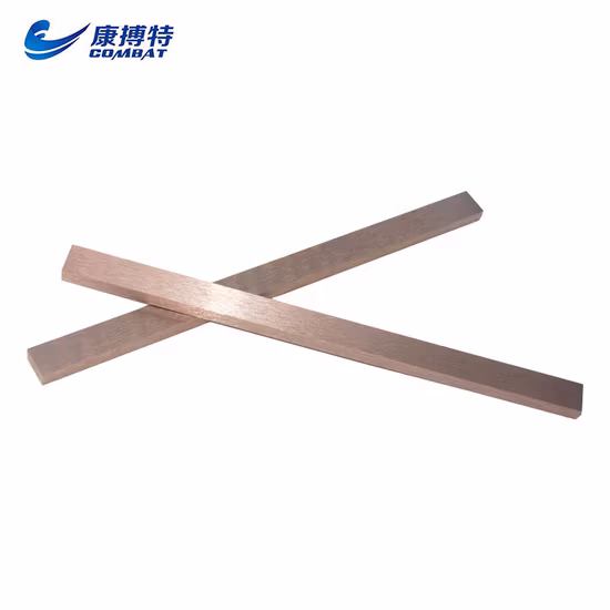 Industrie W75cu25 Luoyang Combat Wolframkarbidplatte Wolfram-Kupferlegierung